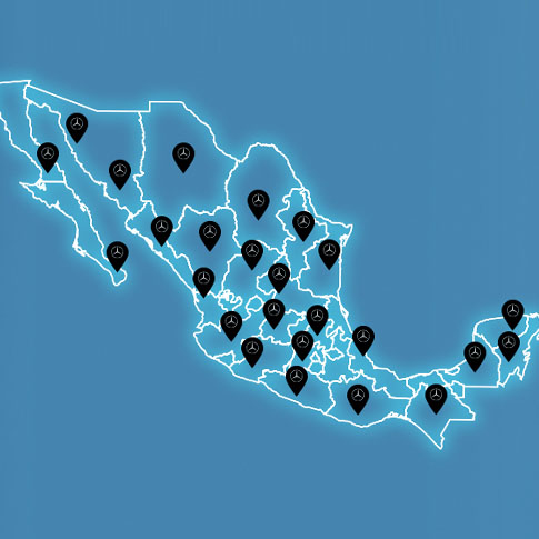 Localiza en nuestra gran red, el distribuidor más cercano a ti.